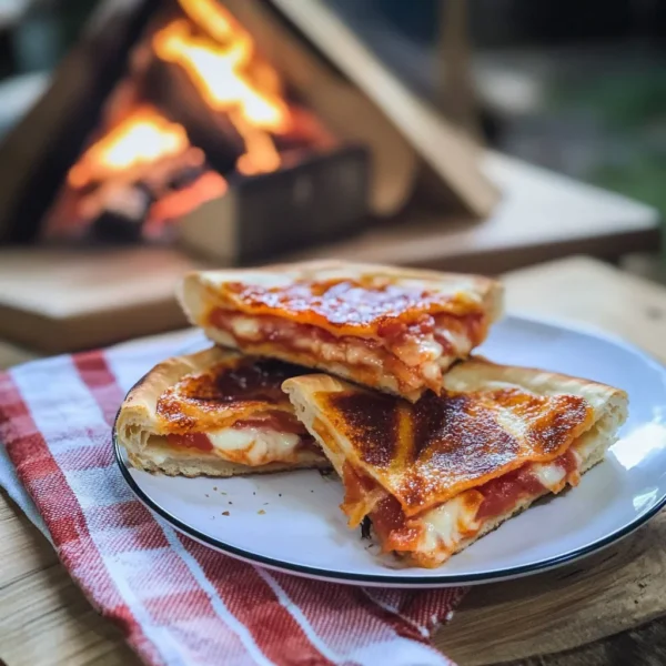 Pizza Mountain Pies (Campfire Pies)