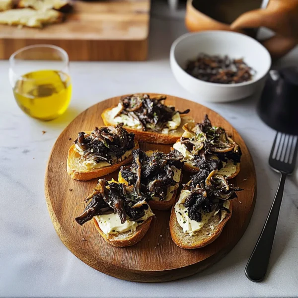 Morel Crostini
