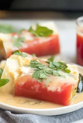 Rajas con Crema (Roasted Poblanos in Cream Sauce)