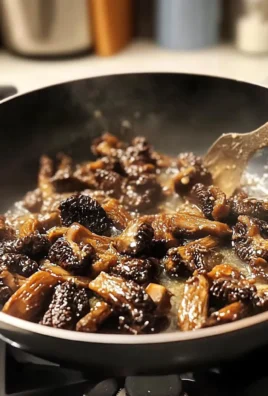 Sautéed Morel Mushrooms