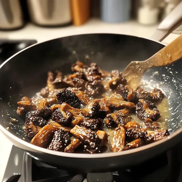 Sautéed Morel Mushrooms