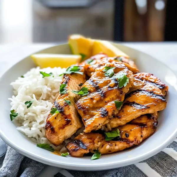 Hawaiian Chicken With Coconut Rice