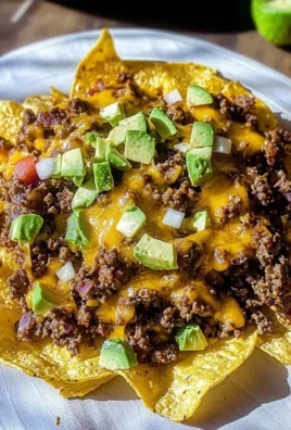 Easy Cheesy Beef Nachos