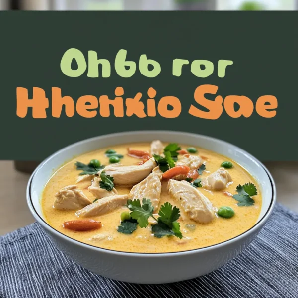 Thai Chicken Curry Soup