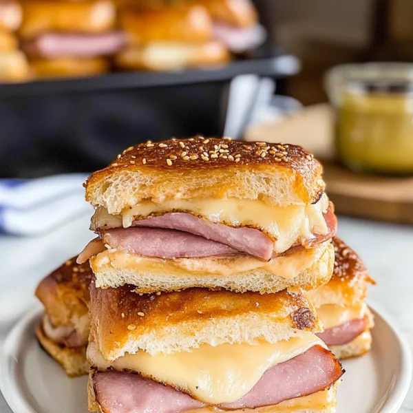 HAM AND CHEESE SLIDERS